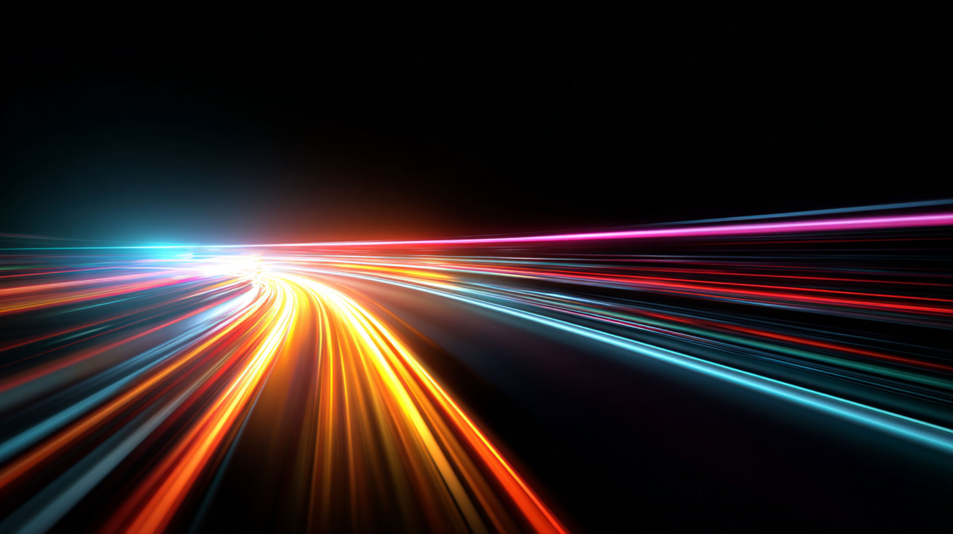 Abstract image of speed motion on the road, m360 Research, Six Forces Reshaping Market Research for 2026 and Beyond